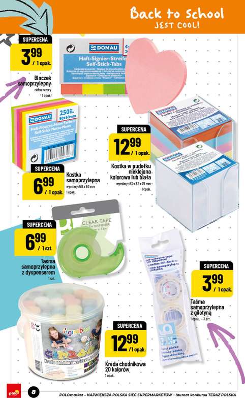 POLOmarket - gazetka promocyjna Katalog Back to School od piątku 24.07 do czwartku 10.09 - strona 8