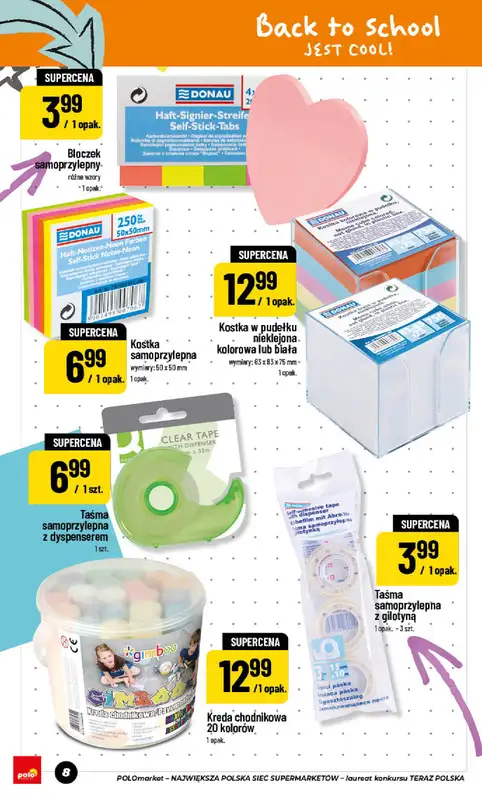POLOmarket - gazetka promocyjna Katalog Back to School od piątku 24.07 do czwartku 10.09 - strona 8
