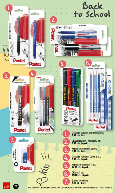 POLOmarket - gazetka promocyjna Katalog Back to School od piątku 24.07 do czwartku 10.09 - strona 18