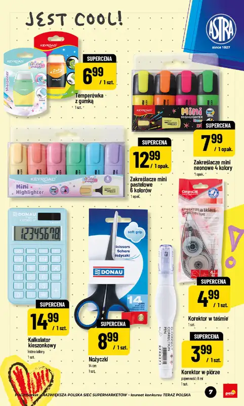 POLOmarket - gazetka promocyjna Katalog Back to School od piątku 24.07 do czwartku 10.09 - strona 7
