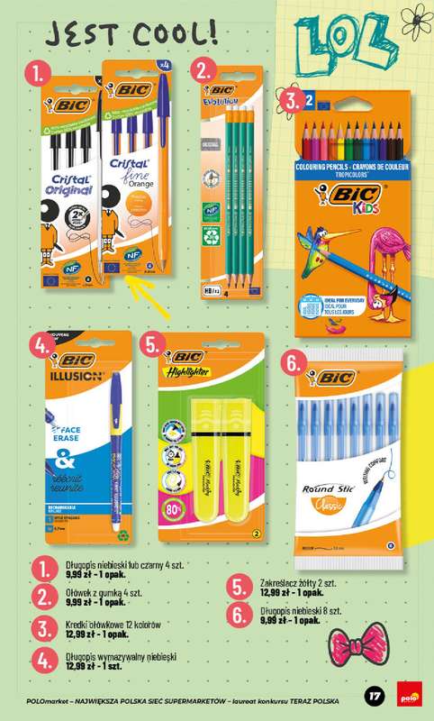 POLOmarket - gazetka promocyjna Katalog Back to School od piątku 24.07 do czwartku 10.09 - strona 17