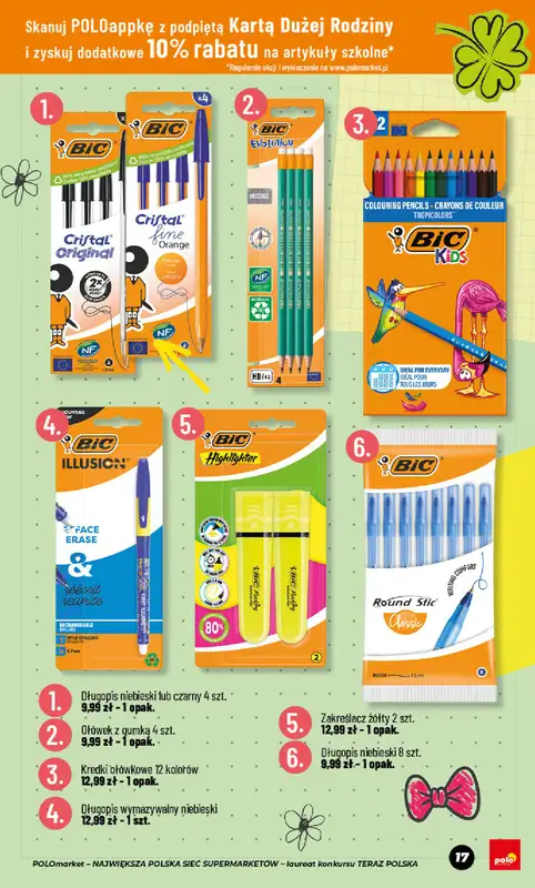 POLOmarket - gazetka promocyjna Katalog Back to School od piątku 24.07 do czwartku 10.09 - strona 17