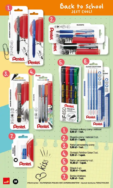 POLOmarket - gazetka promocyjna Katalog Back to School od piątku 24.07 do czwartku 10.09 - strona 18