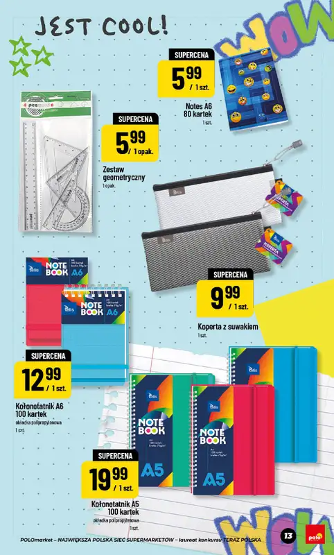 POLOmarket - gazetka promocyjna Katalog Back to School od piątku 24.07 do czwartku 10.09 - strona 13