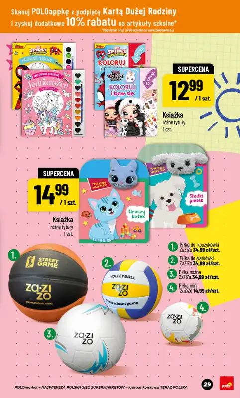POLOmarket - gazetka promocyjna Katalog Back to School od piątku 24.07 do czwartku 10.09 - strona 29