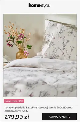 home&you - gazetka promocyjna Druga rzecz -90% od piątku 24.07 do wtorku 28.07 - strona 3