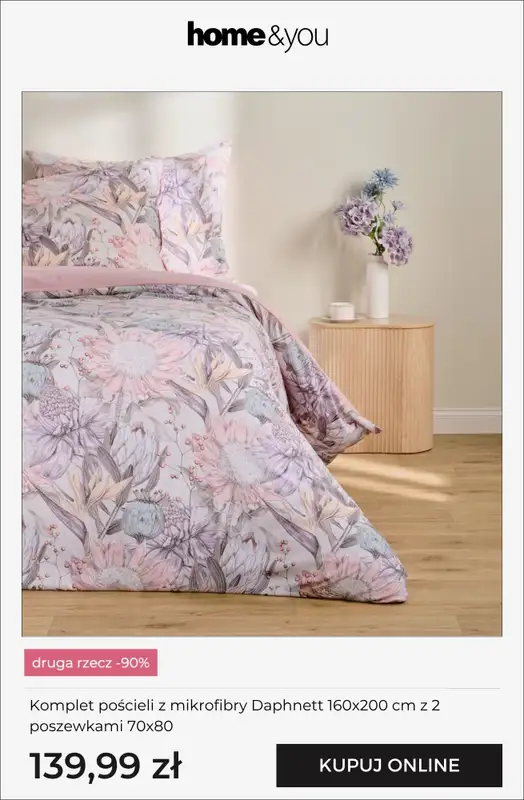 home&you - gazetka promocyjna Druga rzecz -90% od piątku 24.07 do wtorku 28.07 - strona 2