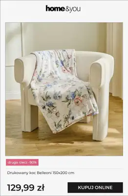 home&you - gazetka promocyjna Druga rzecz -90% od piątku 24.07 do wtorku 28.07 - strona 5
