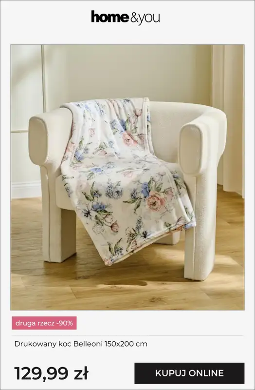home&you - gazetka promocyjna Druga rzecz -90% od piątku 24.07 do wtorku 28.07 - strona 5