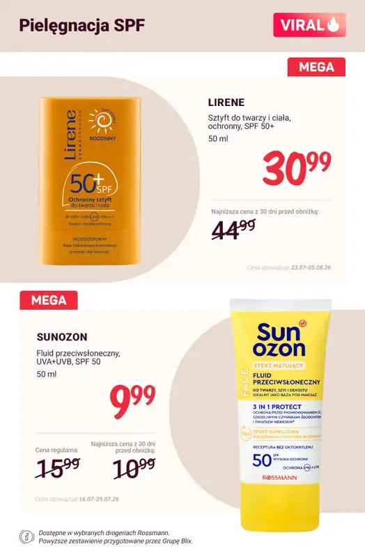 Rossmann - gazetka promocyjna HITY INTERNETU od soboty 25.07  - strona 3