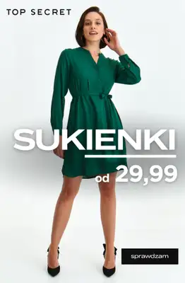 Top Secret - gazetka promocyjna Sukienki już od 29,99 zł od soboty 25.07 do środy 05.08