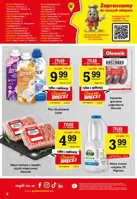 Gram Market - gazetka promocyjna Gazetka od środy 29.07 do wtorku 04.08 - strona 2