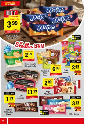 Gram Market - gazetka promocyjna Gazetka od środy 29.07 do wtorku 04.08 - strona 11