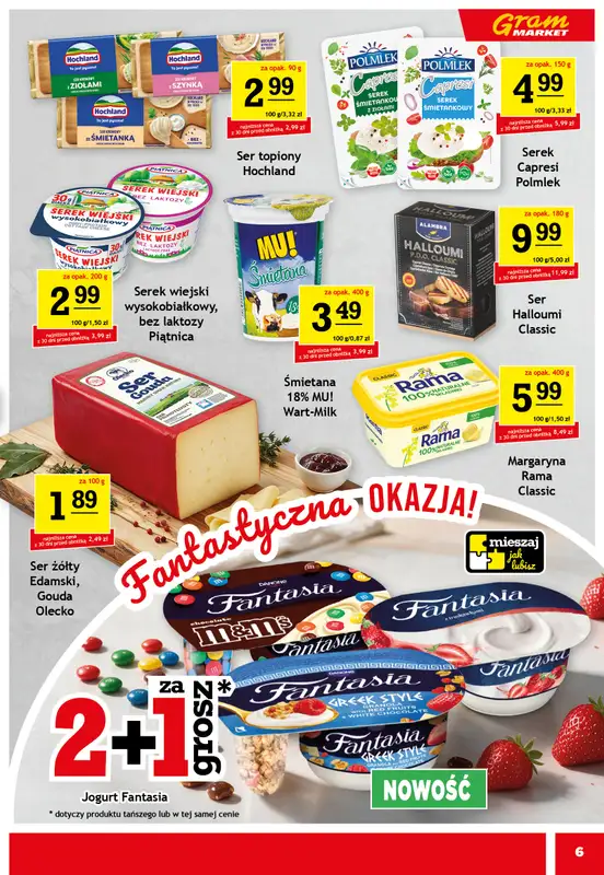 Gram Market - gazetka promocyjna Gazetka od środy 29.07 do wtorku 04.08 - strona 6