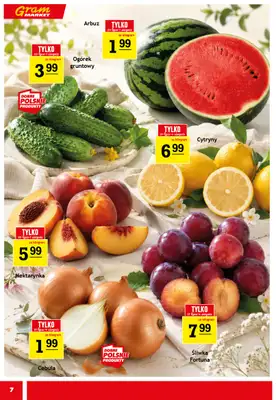 Gram Market - gazetka promocyjna Gazetka od środy 29.07 do wtorku 04.08 - strona 7