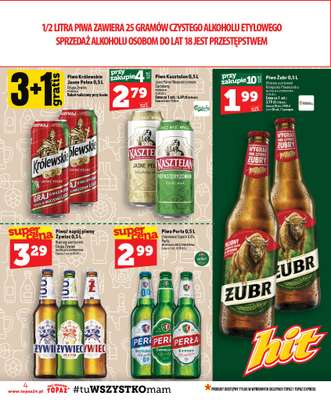 TOPAZ - gazetka promocyjna Gazetka od czwartku 30.07 do środy 05.08 - strona 4