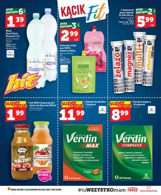TOPAZ - gazetka promocyjna Gazetka od czwartku 30.07 do środy 05.08 - strona 37