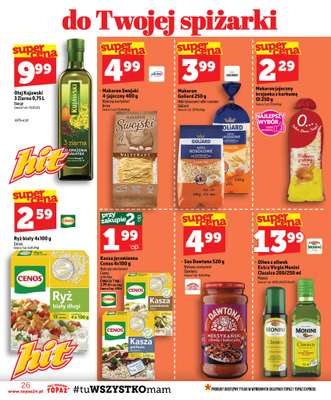 TOPAZ - gazetka promocyjna Gazetka od czwartku 30.07 do środy 05.08 - strona 26