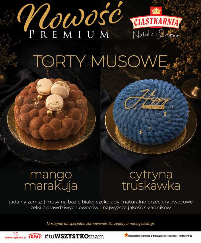 TOPAZ - gazetka promocyjna Gazetka od czwartku 30.07 do środy 05.08 - strona 10