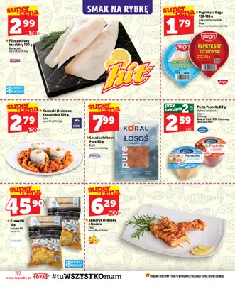 TOPAZ - gazetka promocyjna Gazetka od czwartku 30.07 do środy 05.08 - strona 32