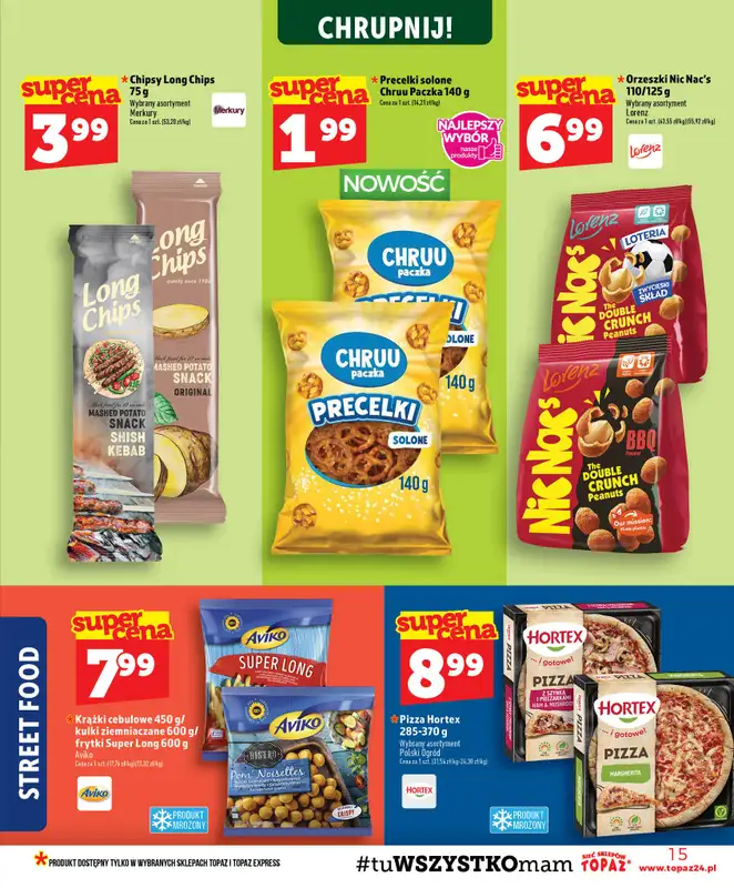 TOPAZ - gazetka promocyjna Gazetka od czwartku 30.07 do środy 05.08 - strona 15