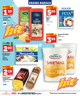 TOPAZ - gazetka promocyjna Gazetka od czwartku 30.07 do środy 05.08 - strona 24