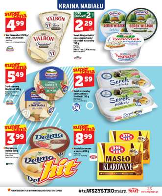 TOPAZ - gazetka promocyjna Gazetka od czwartku 30.07 do środy 05.08 - strona 25