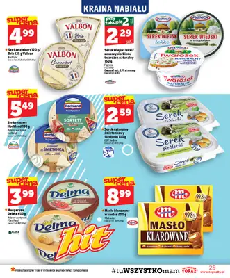 TOPAZ - gazetka promocyjna Gazetka od czwartku 30.07 do środy 05.08 - strona 25