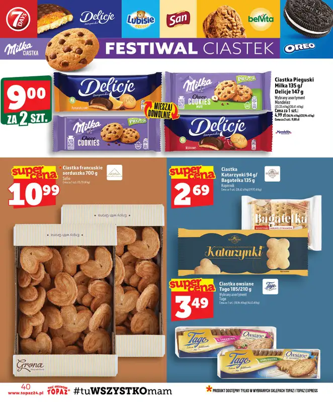 TOPAZ - gazetka promocyjna Gazetka od czwartku 30.07 do środy 05.08 - strona 40
