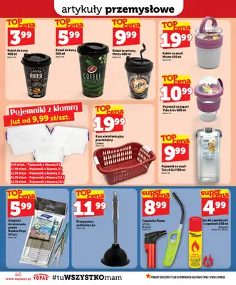 TOPAZ - gazetka promocyjna Gazetka od czwartku 30.07 do środy 05.08 - strona 46