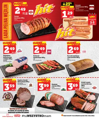 TOPAZ - gazetka promocyjna Gazetka od czwartku 30.07 do środy 05.08 - strona 20