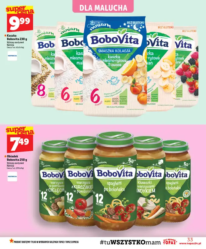 TOPAZ - gazetka promocyjna Gazetka od czwartku 30.07 do środy 05.08 - strona 33