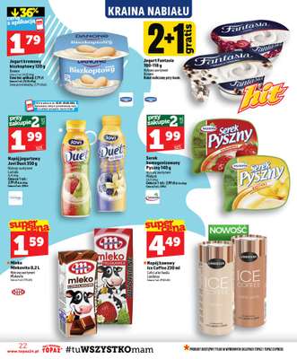 TOPAZ - gazetka promocyjna Gazetka od czwartku 30.07 do środy 05.08 - strona 22