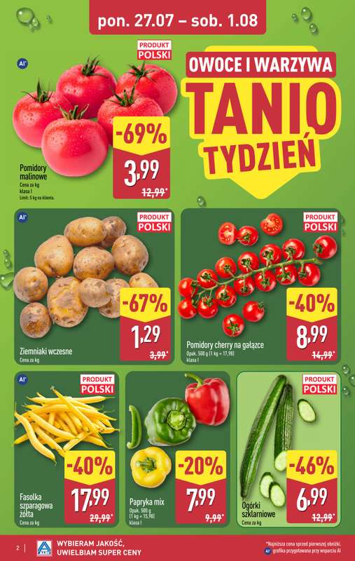 Aldi - gazetka promocyjna Pełny katalog! od poniedziałku 27.07 do soboty 01.08 - strona 2