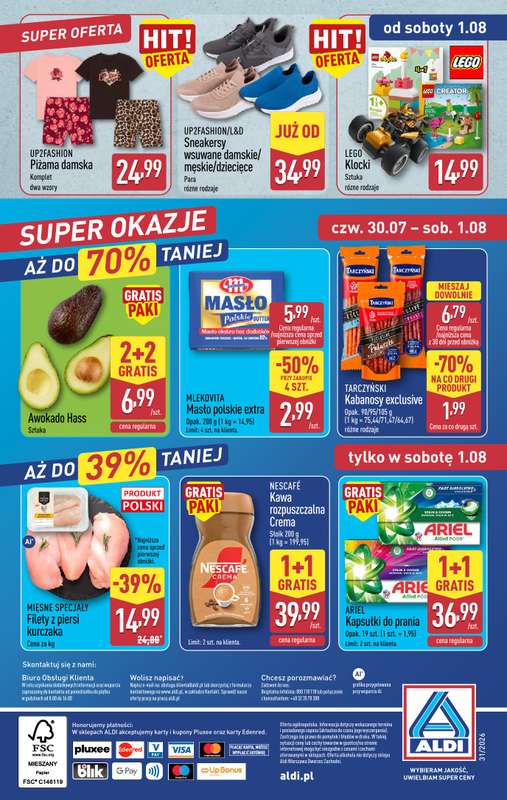 Aldi - gazetka promocyjna Pełny katalog! od poniedziałku 27.07 do soboty 01.08 - strona 42