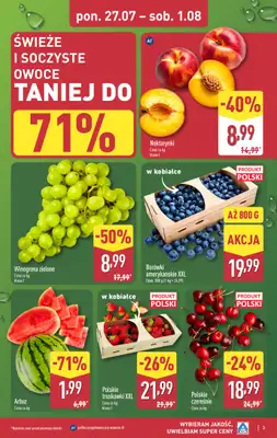 Aldi - gazetka promocyjna Pełny katalog! od poniedziałku 27.07 do soboty 01.08 - strona 3