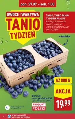 Aldi - gazetka promocyjna Pełny katalog! od poniedziałku 27.07 do soboty 01.08 - strona 6
