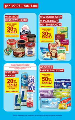 Aldi - gazetka promocyjna Pełny katalog! od poniedziałku 27.07 do soboty 01.08 - strona 7