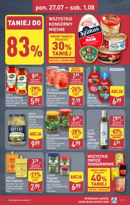 Aldi - gazetka promocyjna Pełny katalog! od poniedziałku 27.07 do soboty 01.08 - strona 17