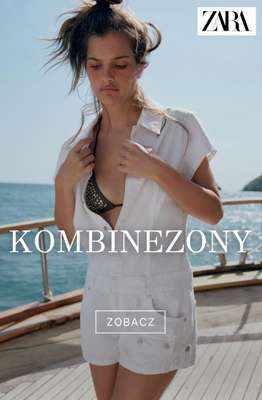 Zara - gazetka promocyjna Kombinezony damskie od soboty 25.07 