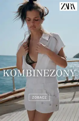 Zara - gazetka promocyjna Kombinezony damskie od soboty 25.07 