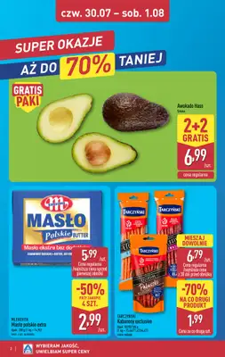 Aldi - gazetka promocyjna Weekend super cen w Aldi! od czwartku 30.07 do soboty 01.08 - strona 2