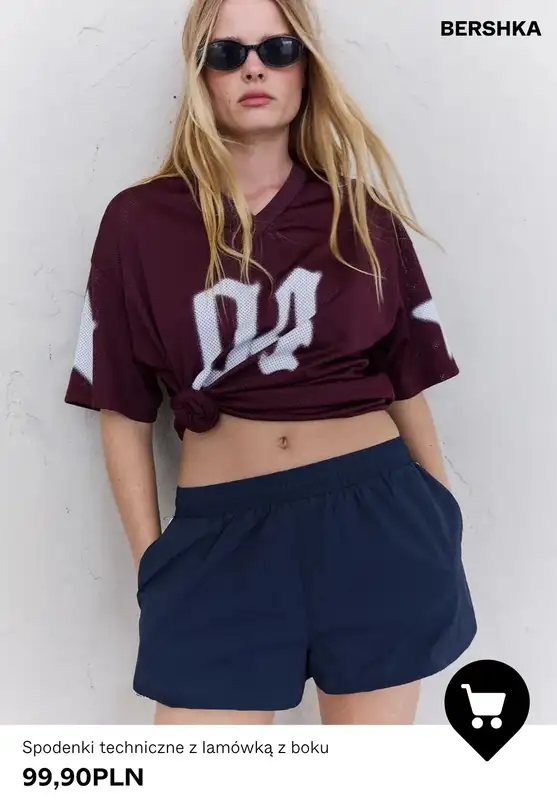 Bershka - gazetka promocyjna Shorty damskie od 49,90 PLN od soboty 25.07  - strona 2
