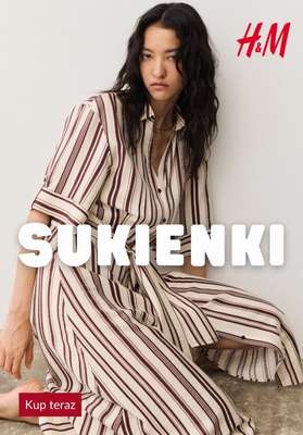 H&M - gazetka promocyjna Sukienki od 79,99 PLN od piątku 24.07 