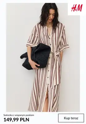 H&M - gazetka promocyjna Sukienki od 79,99 PLN od piątku 24.07  - strona 10