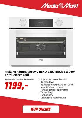 Media Markt - gazetka promocyjna Płyta indukcyjna Beko -50% w zestawie z piekarnikiem! od piątku 24.07 do niedzieli 09.08 - strona 5