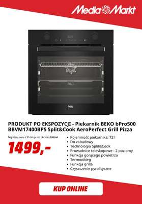 Media Markt - gazetka promocyjna Płyta indukcyjna Beko -50% w zestawie z piekarnikiem! od piątku 24.07 do niedzieli 09.08 - strona 7