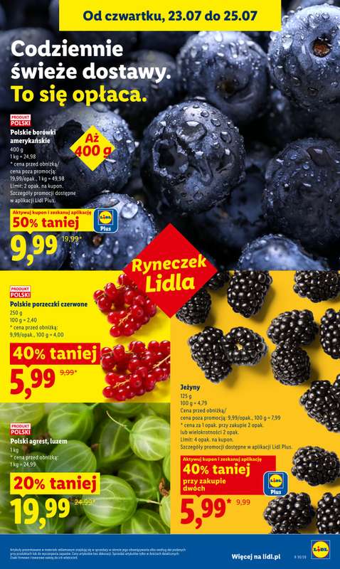 Lidl - gazetka promocyjna Oferta od czwartku od czwartku 23.07 do soboty 25.07 - strona 53