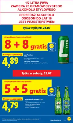 Lidl - gazetka promocyjna Oferta od czwartku od czwartku 23.07 do soboty 25.07 - strona 35