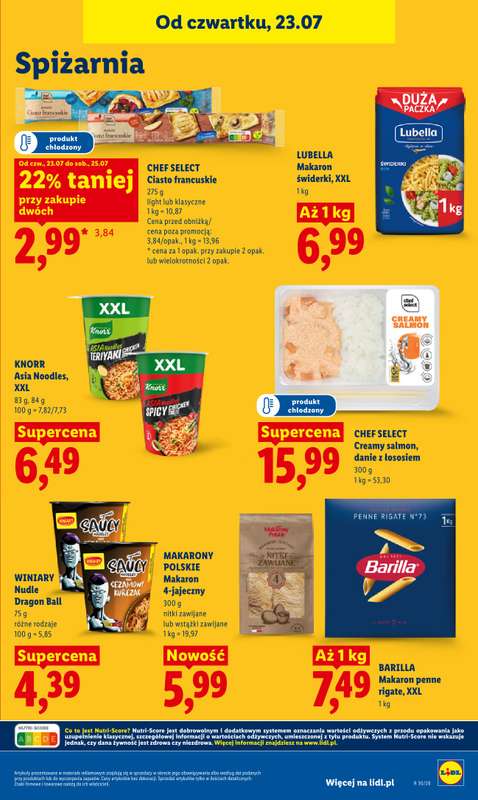 Lidl - gazetka promocyjna Oferta od czwartku od czwartku 23.07 do soboty 25.07 - strona 91
